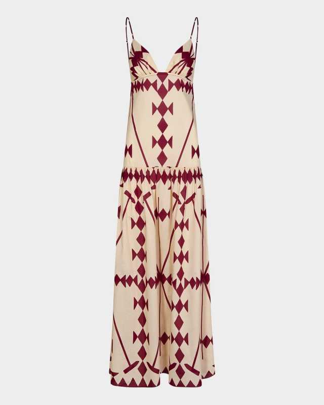 Zea Palm Maxi Dress